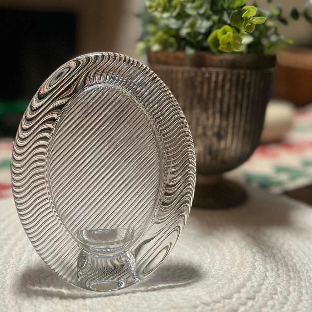 Mikasa Clear Glass Decorative frame